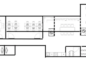 Pronájem kanceláře, Praha - Libeň, Voctářova, 416 m2