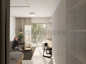 Pronájem bytu 1+kk, Brno, Jaselská, 27 m2