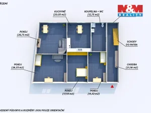 Prodej rodinného domu, Radnice, Dědická, 140 m2