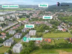 Prodej bytu 2+1, Zlín - Malenovice, Tyršova, 54 m2