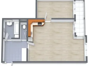 Pronájem bytu 2+kk, Praha - Košíře, Plzeňská, 67 m2