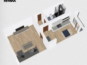 Prodej bytu 1+1, Karlovy Vary, Západní, 55 m2