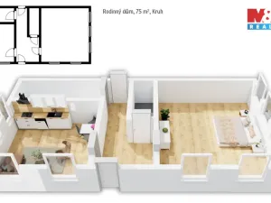 Prodej chalupy, Kruh, 75 m2