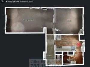 Prodej bytu 2+1, Opava - Předměstí, Sadová, 62 m2