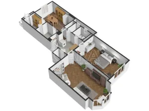 Prodej bytu 2+1, Praha - Žižkov, Škroupovo náměstí, 102 m2