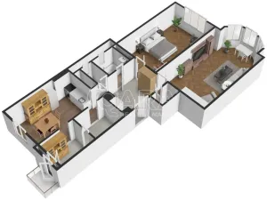 Prodej bytu 2+1, Praha - Žižkov, Škroupovo náměstí, 102 m2