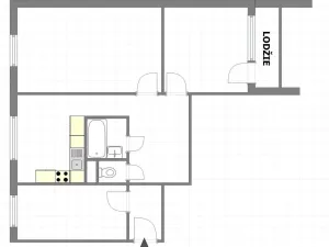 Prodej bytu 3+1, Blovice, 5. května, 72 m2
