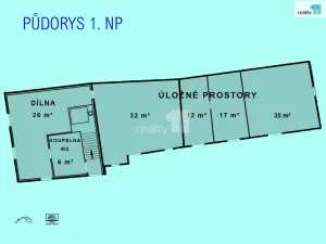 Prodej chalupy, Jilem, 95 m2