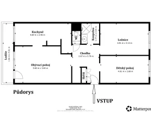 Prodej bytu 3+1, Praha - Stodůlky, Archeologická, 75 m2