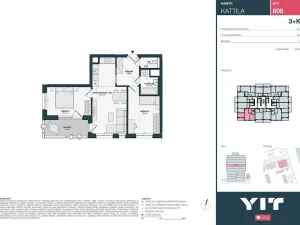 Prodej bytu 3+kk, Praha - Kamýk, Imrychova, 60 m2