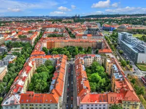Prodej bytu 1+kk, Praha - Bubeneč, N. A. Někrasova, 50 m2
