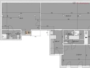 Pronájem bytu 3+1, Brno - Staré Brno, Pekařská, 126 m2