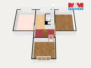 Prodej bytu 3+1, Chodov, Tovární, 65 m2