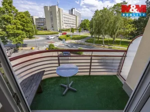 Pronájem bytu 2+kk, Pardubice - Zelené Předměstí, nábřeží Závodu míru, 48 m2