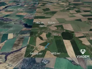 Prodej podílu lesa, Bečváry, 1312 m2