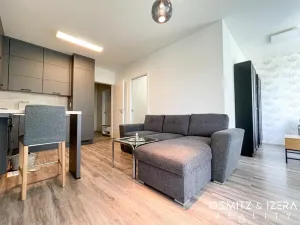 Pronájem bytu 1+kk, Praha - Hlubočepy, náměstí Olgy Scheinpflugové, 49 m2