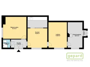 Prodej rodinného domu, Hostivice, Husovo náměstí, 66 m2