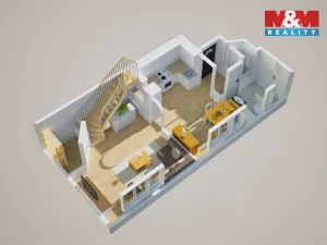 Prodej bytu 3+1, Teplice - Trnovany, Fügnerova, 76 m2