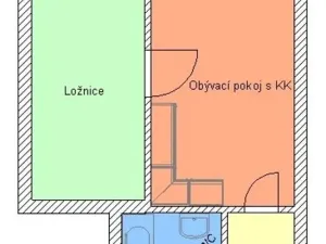 Pronájem bytu 2+kk, Praha - Střížkov, Makedonská, 48 m2