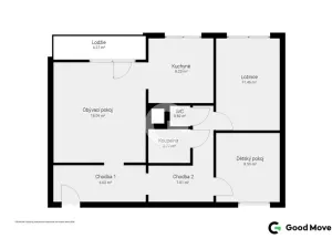 Prodej bytu 3+1, Zlín, Česká, 69 m2