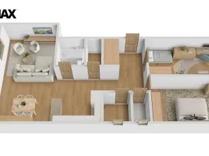 Pronájem bytu 3+kk, Hradec Králové - Nový Hradec Králové, Na Občinách, 74 m2