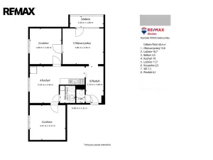 Prodej bytu 3+1, Sokolov, Rokycanova, 62 m2