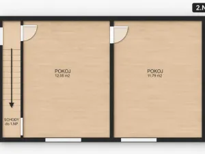 Prodej bytu 3+1, Zlín, Mostní, 59 m2