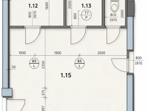 Pronájem kanceláře, Olomouc - Nová Ulice, Horní lán, 25 m2