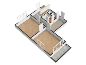 Pronájem bytu 2+1, Praha - Žižkov, Pod lipami, 58 m2