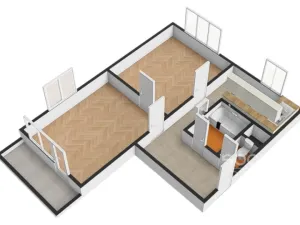 Pronájem bytu 2+1, Praha - Žižkov, Pod lipami, 58 m2