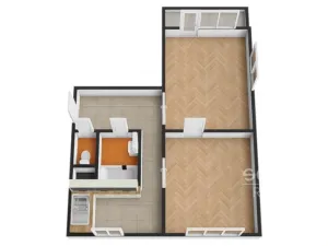 Pronájem bytu 2+1, Praha - Žižkov, Pod lipami, 58 m2