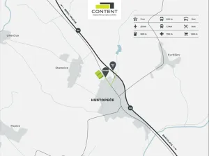 Pronájem skladu, Hustopeče, Brněnská, 23000 m2