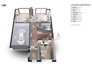 Prodej rodinného domu, Bořetice, 160 m2