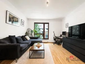 Pronájem bytu 2+kk, Praha - Karlín, Rohanské nábřeží, 56 m2