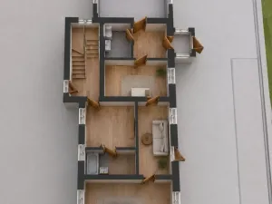 Prodej rodinného domu, Velké Hoštice, Nádražní, 258 m2