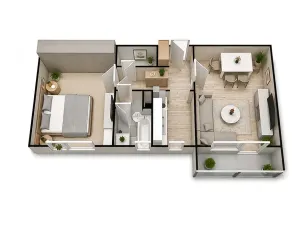 Prodej bytu 2+1, Moravský Beroun, Janáčkova, 54 m2