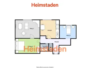 Pronájem bytu 3+1, Havířov - Šumbark, nám. T. G. Masaryka, 73 m2