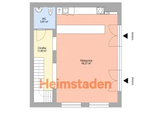 Pronájem obchodního prostoru, Plzeň - Jižní Předměstí, Technická, 126 m2