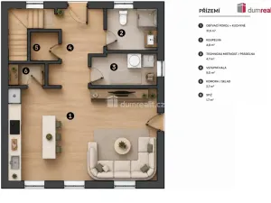 Prodej rodinného domu, Hory, 120 m2