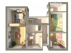 Prodej rodinného domu, Oslavany, Růžová, 87 m2