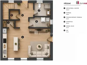 Prodej rodinného domu, Hory, 120 m2