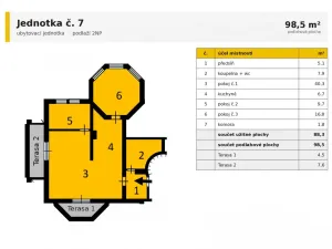 Prodej bytu 3+1, Buštěhrad, Topolová, 88 m2