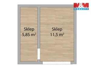 Prodej chaty, Starý Plzenec - Sedlec, Cihlářská, 36 m2