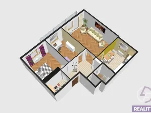 Pronájem bytu 3+1, Vrchlabí, Horská, 61 m2