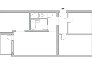 Prodej bytu 3+1, Praha - Kobylisy, Tanvaldská, 66 m2