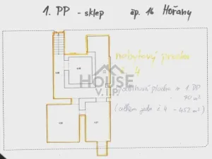 Prodej obchodního prostoru, Hořany, 452 m2