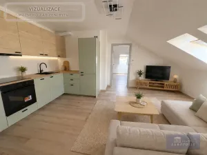 Pronájem bytu 2+kk, Praha, Kotlaska, 58 m2