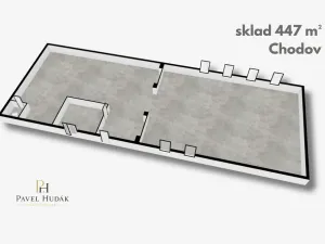 Pronájem skladu, Chodov, 447 m2