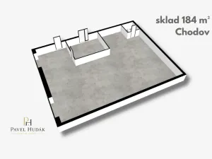 Pronájem skladu, Chodov, 184 m2