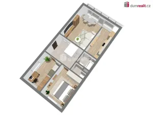 Prodej bytu 3+1, Praha - Braník, Ve studeném, 67 m2